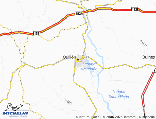 Mappa MICHELIN Quillón - ViaMichelin