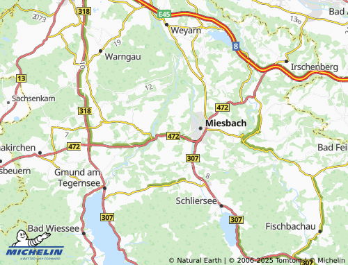 MICHELIN Oberhof map - ViaMichelin