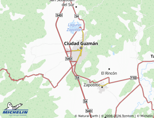 Mapa MICHELIN Paseos del Sol - ViaMichelin