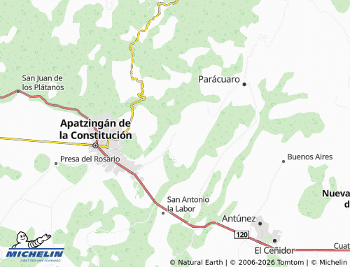 Mapa MICHELIN La Huerta - ViaMichelin