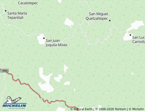 MICHELIN Guadalupe Victoria map - ViaMichelin