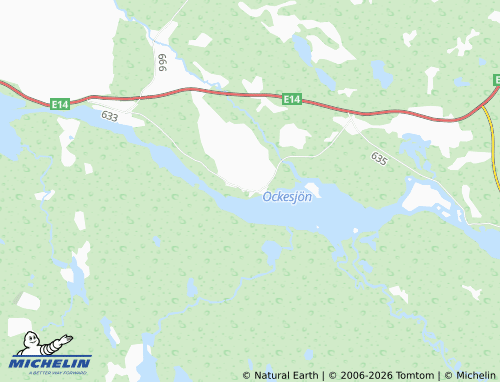 Carte MICHELIN Ocke - ViaMichelin