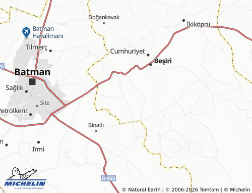 Kaart MICHELIN Danalı - ViaMichelin