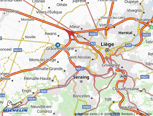 Mappa MICHELIN Grâce-Berleur - ViaMichelin