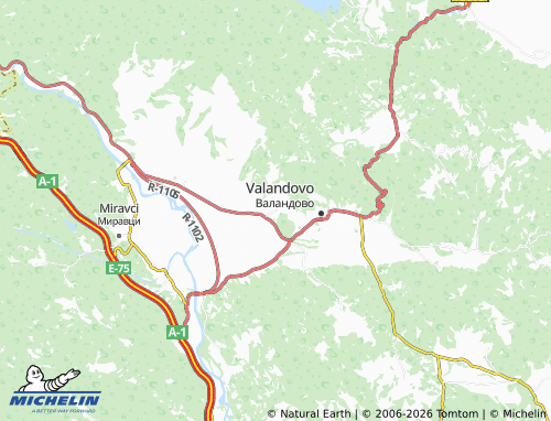 MICHELIN Pirava map - ViaMichelin