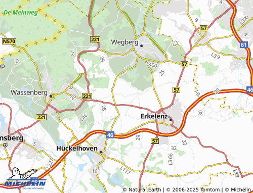 Mapa MICHELIN Genhof - ViaMichelin