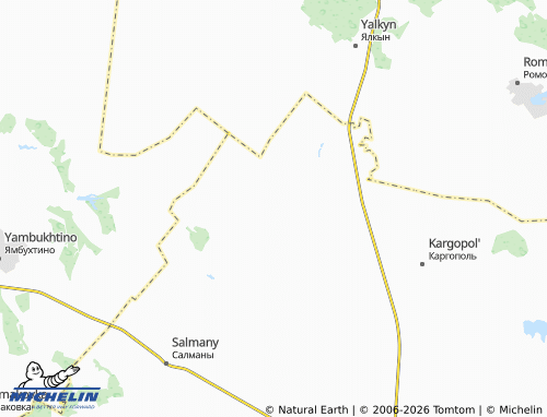 MICHELIN-Landkarte Khlebodarovka - ViaMichelin