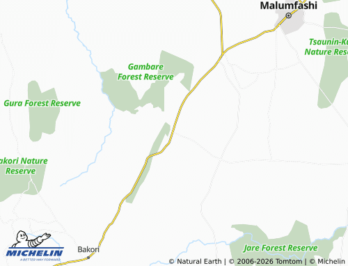 Mappa MICHELIN Balagaza - ViaMichelin