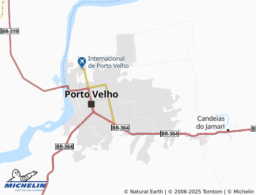MICHELIN Escola de Polícia map - ViaMichelin