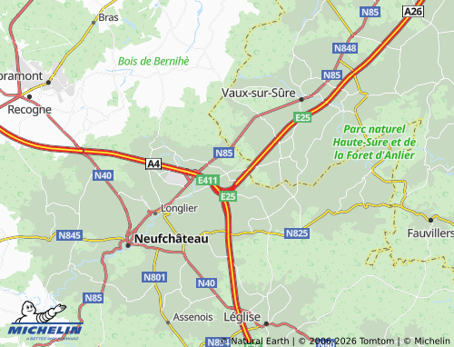 Kaart MICHELIN Massul - ViaMichelin