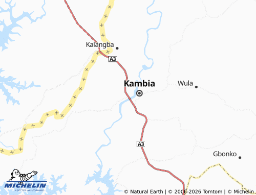 Mappa MICHELIN Gbinle Dixing - ViaMichelin