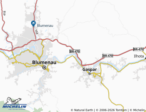 Mapa MICHELIN Bela Vista - ViaMichelin