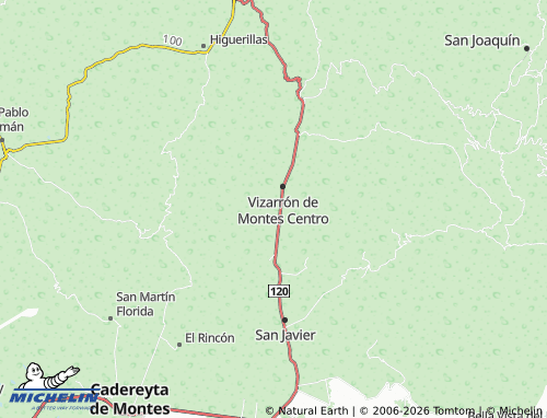 Mappa MICHELIN Pueblo Nuevo - ViaMichelin