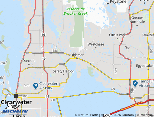Kaart MICHELIN Oldsmar - ViaMichelin