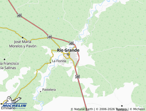 Mapa MICHELIN Los Halcones - ViaMichelin