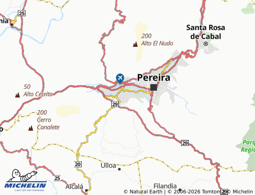 Carte MICHELIN Terranova - ViaMichelin