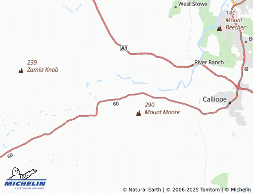 MICHELIN Wooderson map - ViaMichelin