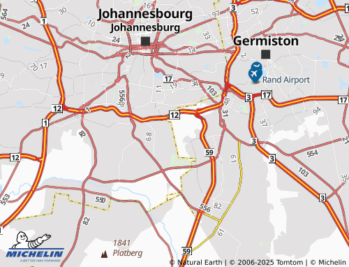MICHELIN Bassonia Rock Extension 13 map - ViaMichelin