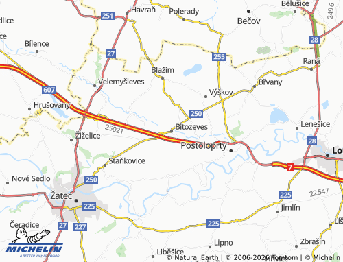 Mappa MICHELIN Bitozeves - ViaMichelin