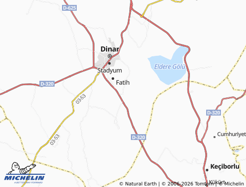 Mappa MICHELIN Dikici - ViaMichelin