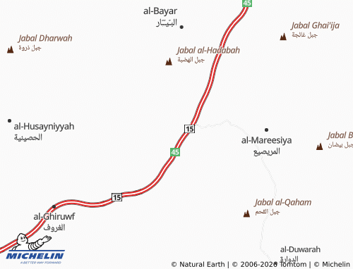 Carte MICHELIN Jaleelah - ViaMichelin