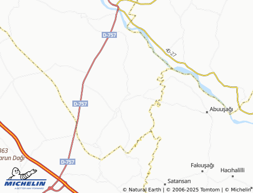 MICHELIN Değirmenkaşı map - ViaMichelin