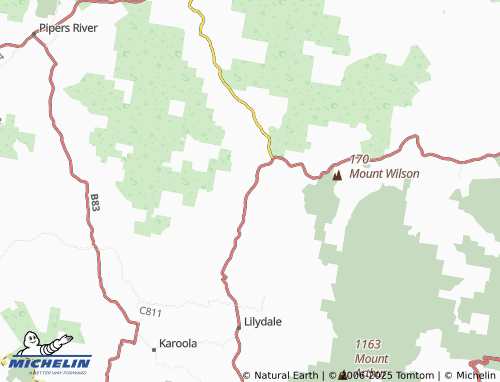 MICHELIN Lebrina map - ViaMichelin