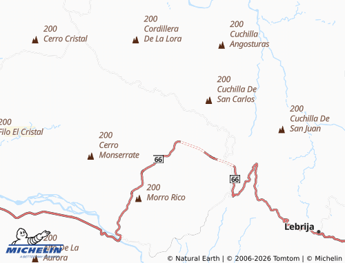 MICHELIN La Girona map - ViaMichelin