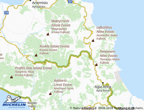 Carte MICHELIN Kerasia - ViaMichelin