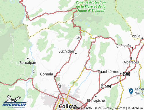 Mapa MICHELIN Loma Alta - ViaMichelin