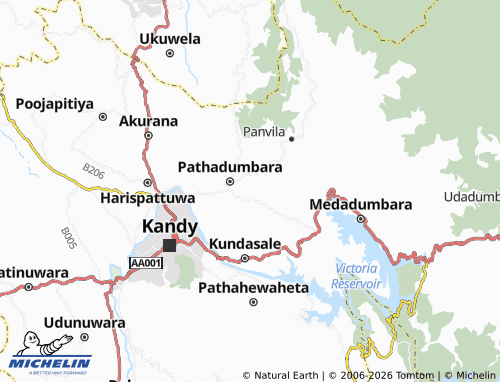 MICHELIN Walala map - ViaMichelin