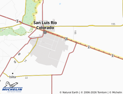Mappa MICHELIN Progreso - ViaMichelin
