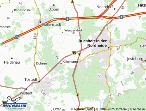 Mappa MICHELIN Trelde - ViaMichelin