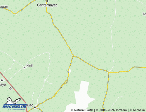 MICHELIN Nenela map - ViaMichelin