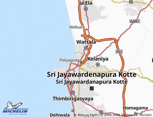 MICHELIN Modara map - ViaMichelin