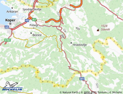 Mappa MICHELIN Gallignana - ViaMichelin