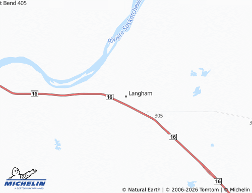 Mapa MICHELIN Langham - ViaMichelin