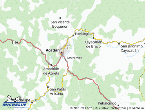 MICHELIN San Cristóbal map - ViaMichelin