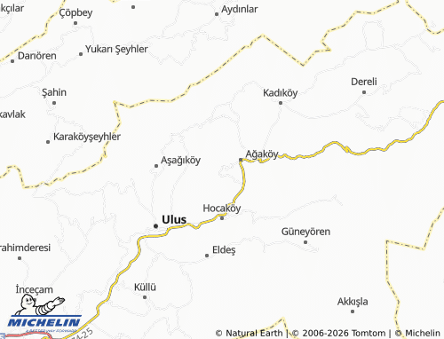 Mappa MICHELIN Dörekler - ViaMichelin
