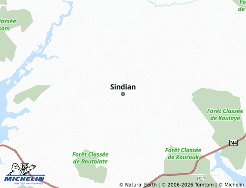 Mapa MICHELIN Sindian - ViaMichelin