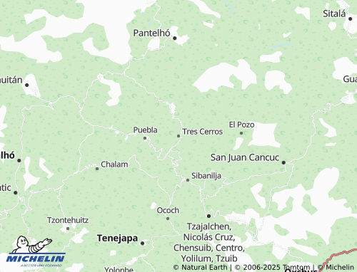 MICHELIN Tres Cerros map - ViaMichelin