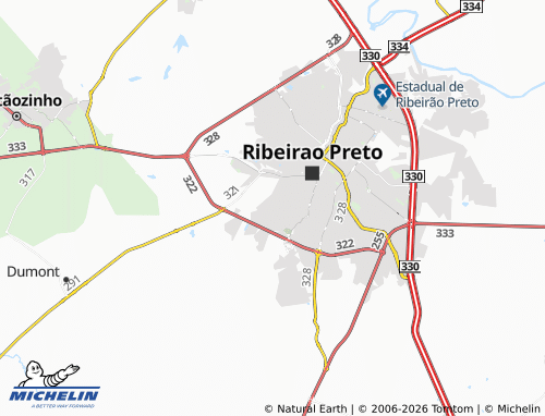 Mapa MICHELIN Subsetor Oeste Quatro - ViaMichelin