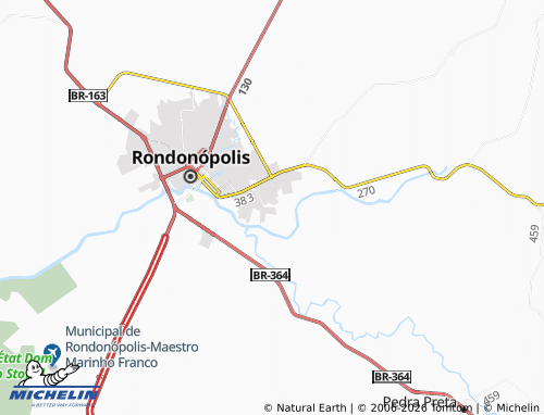 Mappa MICHELIN Loteamento André Maggi - ViaMichelin