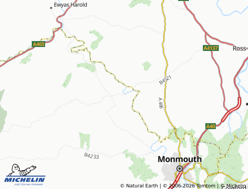 Mappa MICHELIN Skenfrith - ViaMichelin