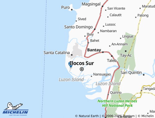 MICHELIN Cabaroan map - ViaMichelin