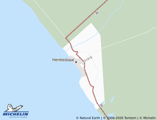 Mapa MICHELIN Hentiesbaai Extension 8 - ViaMichelin