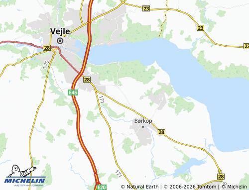Mapa MICHELIN Andkær - ViaMichelin