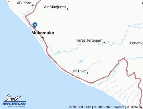 MICHELIN Tanah Harapan map - ViaMichelin
