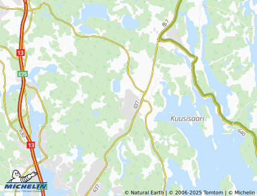 MICHELIN Kytölä map - ViaMichelin