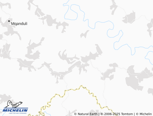 MICHELIN Mantshilibeni map - ViaMichelin